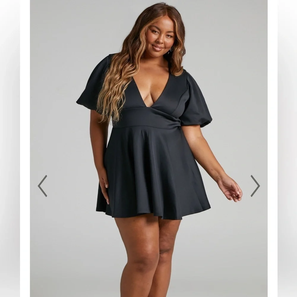 showpo short sleeve dress Desiree Midi Dress